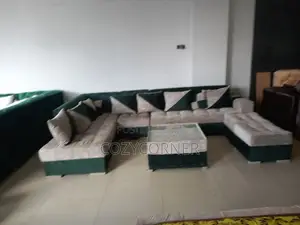 Vibrant 8 Seater L Shape Sofa. ሶፋ