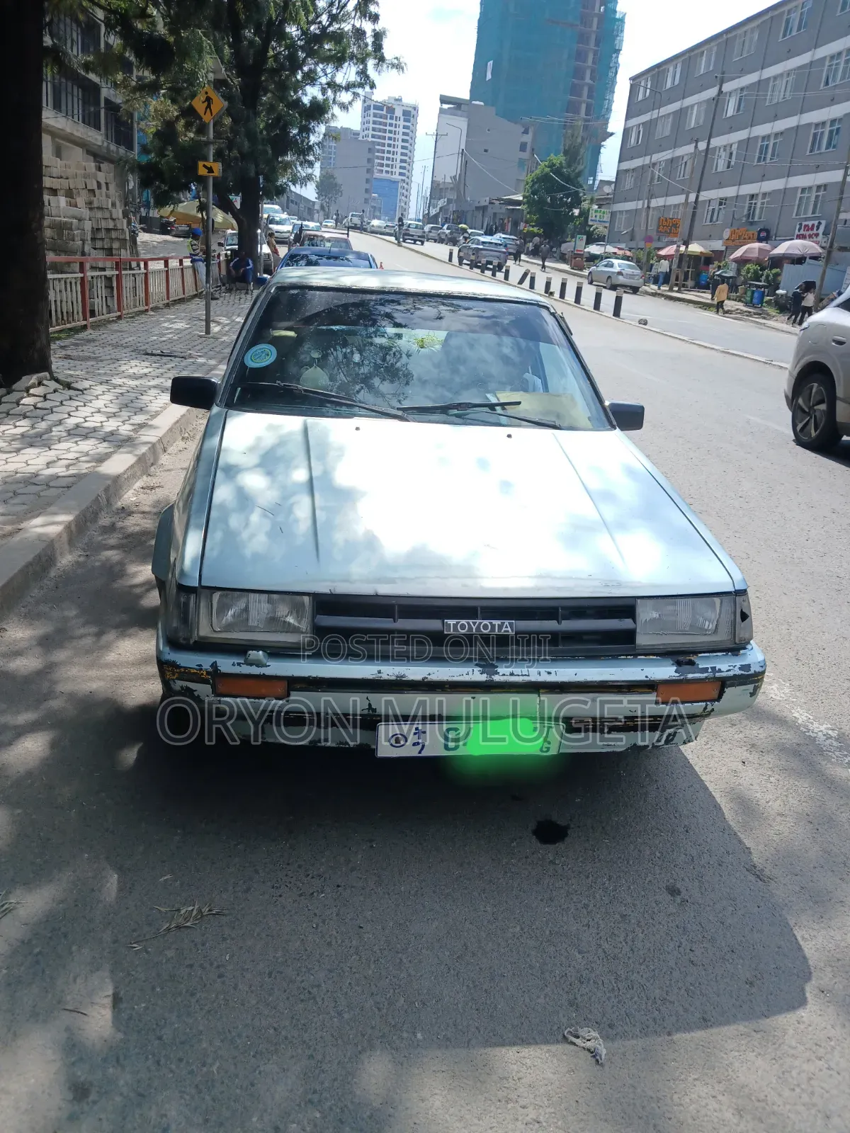 New Toyota Corolla Hatchback 1985 Silver