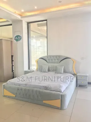 1.80 Meters Bed With a Touch of Elegance. አልጋ