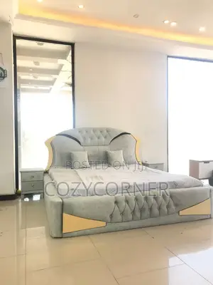 1.80 Meters Bed With a Touch of Elegance. አልጋ