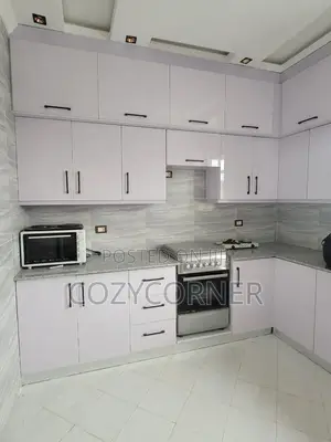 Flashy Kitchen Cabinet Priced Per Square Meter. ኪችን በካሬ