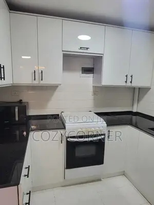 Flashy Kitchen Cabinet Priced Per Square Meter. ኪችን በካሬ