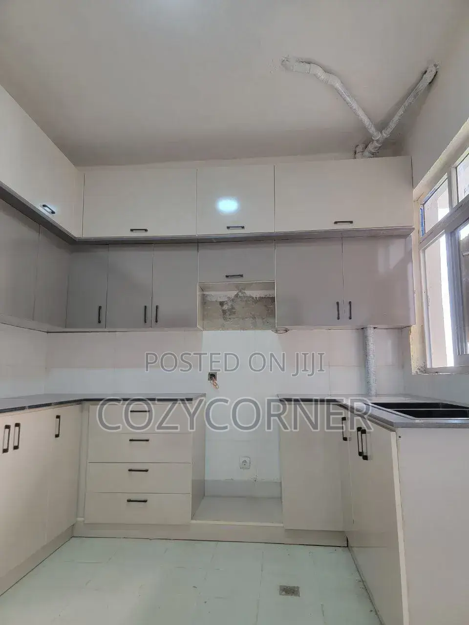 Rakish Kitchen Cabinet Cabinet Priced Meter Square. ኪችን ካቢኔት