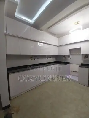 Flossy Kitchen Cabinet Priced Per Meter Square. ኪችን በካሬ