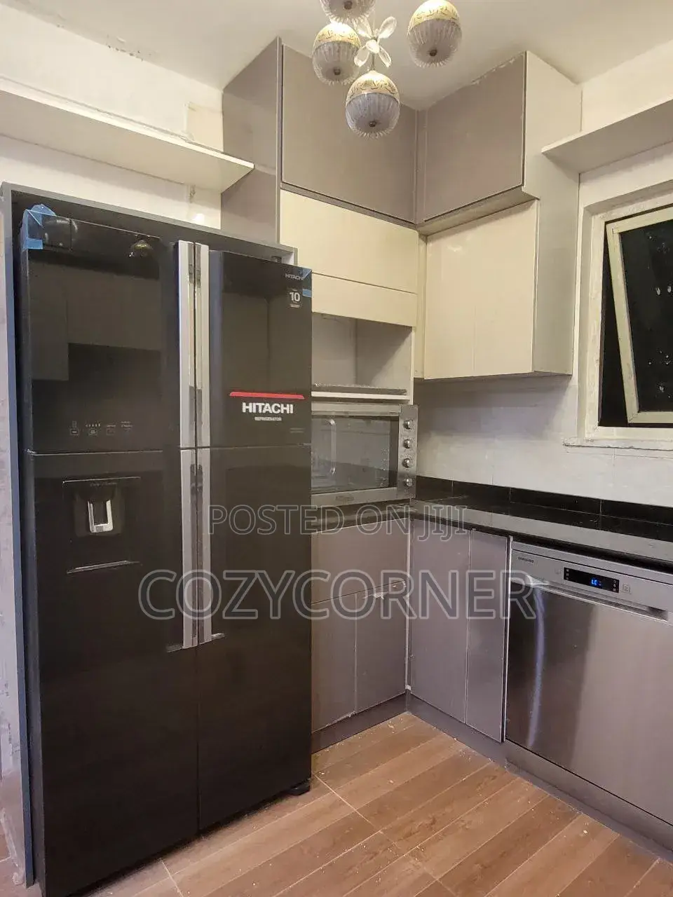 Stylish Kitchen Cabinet Priced Per Square Meter. ኪችን በካሬ