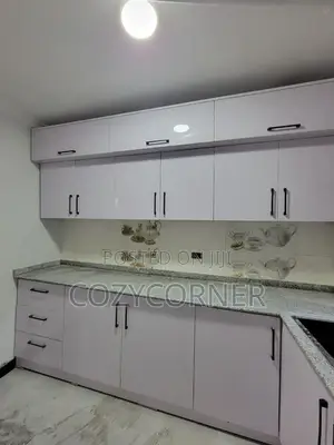 Glamorous Kitchen Cabinet Priced Per Square Meter. ኪችን በካሬ