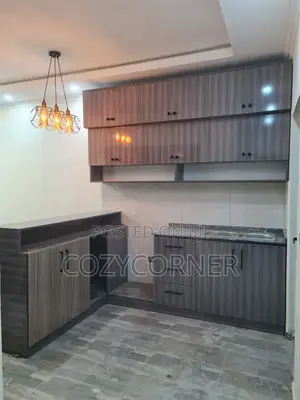 Showy Kitchen Cabinet Priced Per Square Meter. ኪችን ካቢኔት