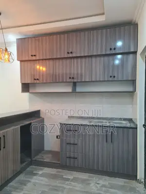 Showy Kitchen Cabinet Priced Per Square Meter. ኪችን ካቢኔት