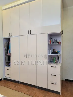 Salient Wardrobe Priced Per Meter Square. ቁምሳጥን በካሬ