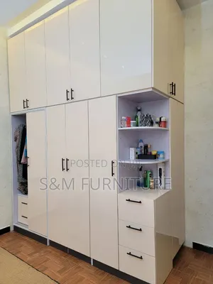 Salient Wardrobe Priced Per Meter Square. ቁምሳጥን በካሬ