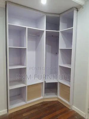 Corner Wardrobe Priced Per Square Meter. ቁምሳጥን በካሬ