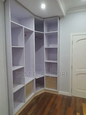 Corner Wardrobe Priced Per Square Meter. ቁምሳጥን በካሬ