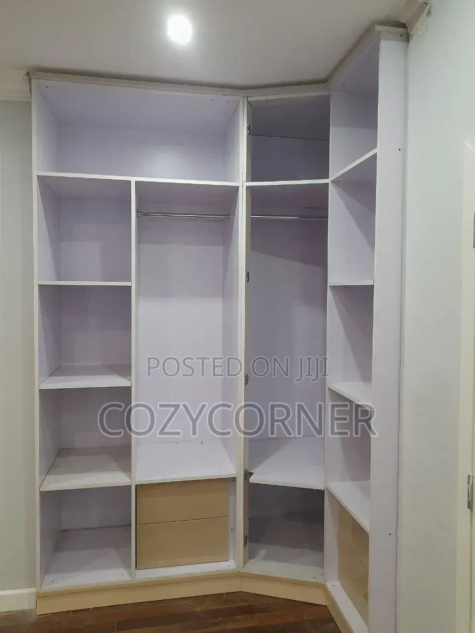 Corner Wardrobe Priced Per Square Meter. ቁምሳጥን በካሬ