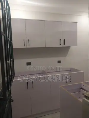 Laminated Kitchen Cabinet Priced Per Square Meter. ኪችን በካሬ