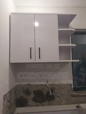 Laminated Kitchen Cabinet Priced Per Square Meter. ኪችን በካሬ