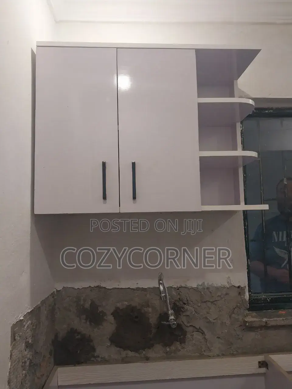 Laminated Kitchen Cabinet Priced Per Square Meter. ኪችን በካሬ