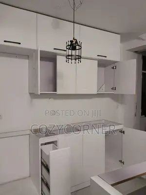 Refined Kitchen Cabinet Priced Per Square Meter. ኪችን በካሬ
