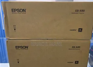 Brand New Epson Projector 
Model : EB-X49  
Technology: 3LCD, RGB