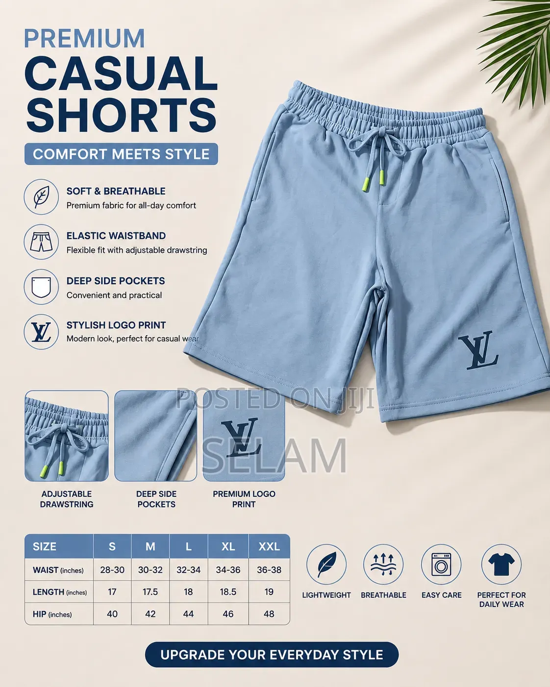 Quality ቁምጣ Shorts S/M