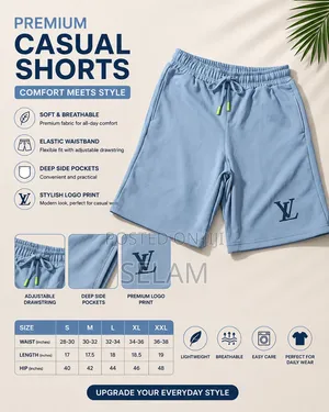Quality ቁምጣ Shorts S/M