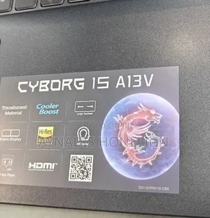 New Laptop MSI Cyborg 15 16GB Intel Core i7 SSD 1T