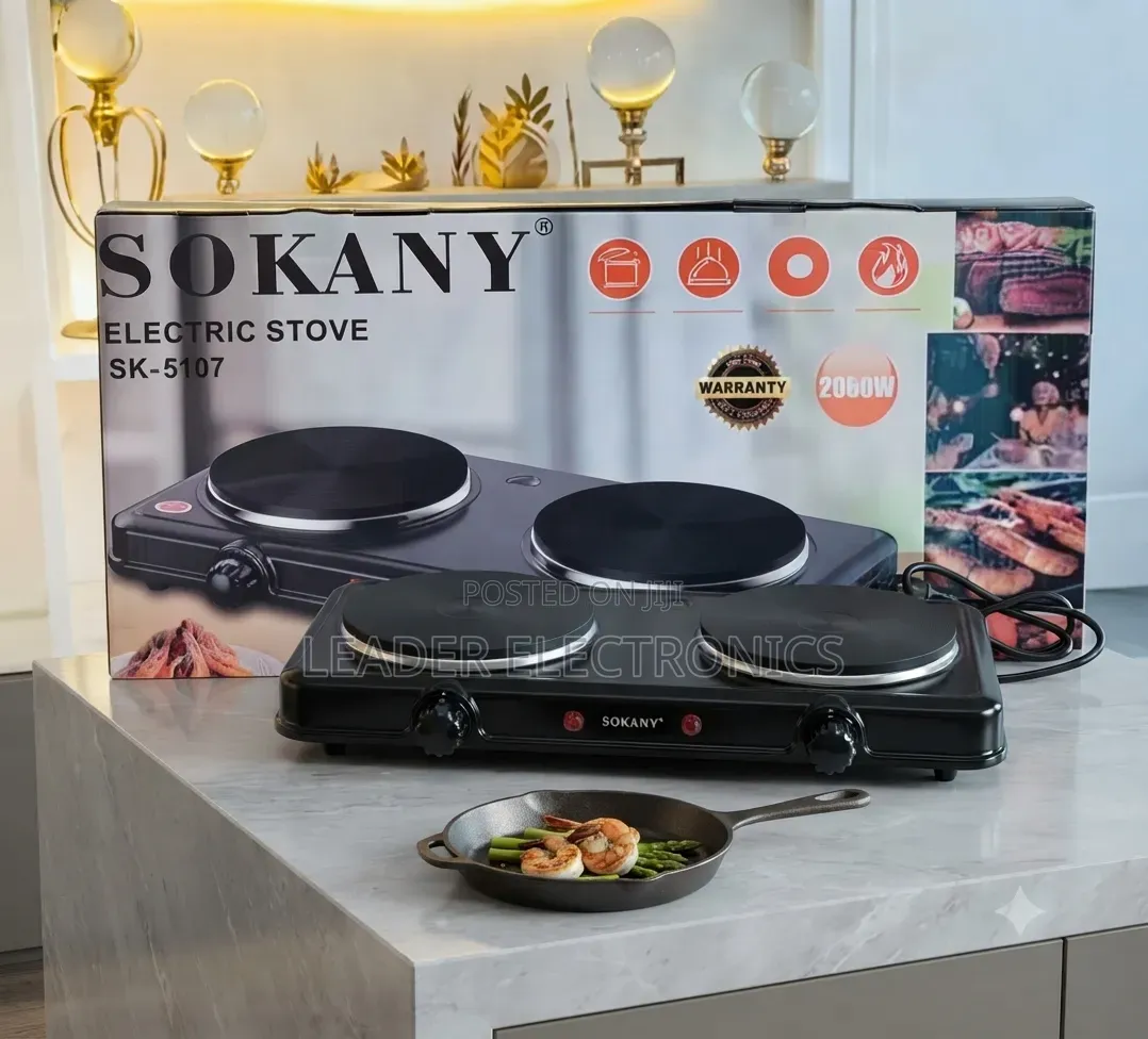 Sokany Electric Stove – Powerful Heating | Fast, Convenient & Easy