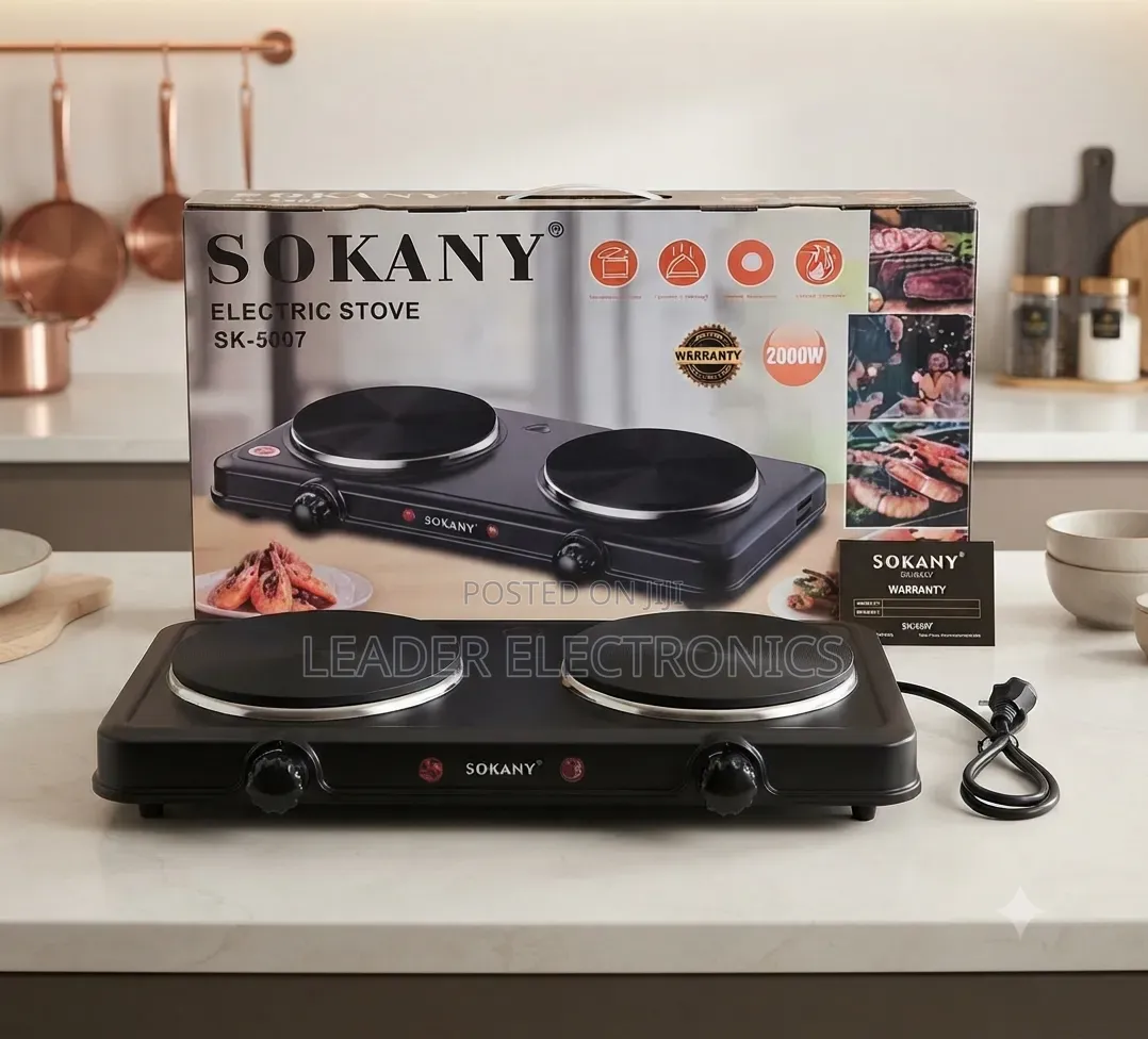 Sokany Electric Stove – Powerful Heating, Fast Cooking & Easy