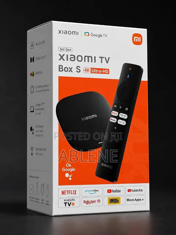 Mi TV Box  (Xiaomi TV Box  (3rd Gen),  4K Ultra HD