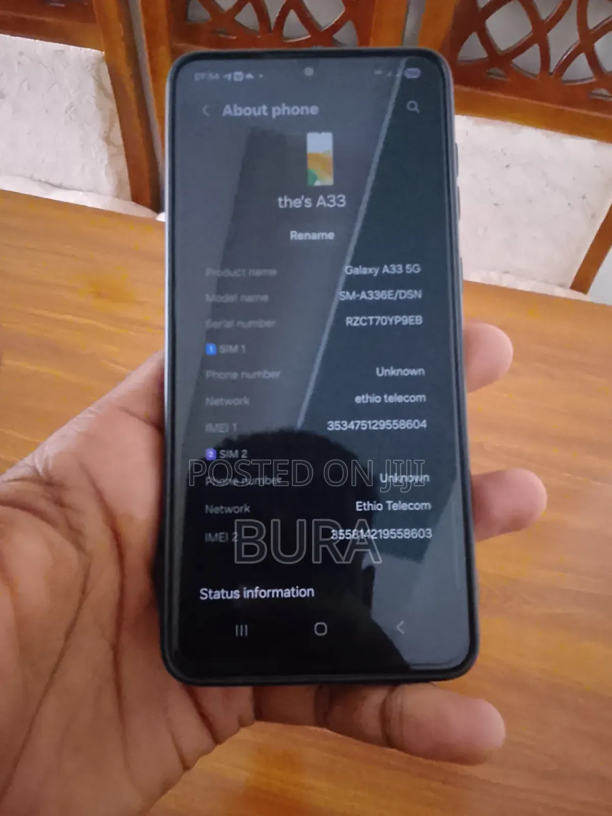 Samsung Galaxy A33 5G 128 GB Black