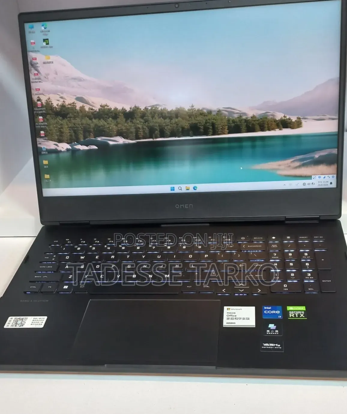 New Laptop HP Omen 16 16GB Intel Core i7 SSD 512GB