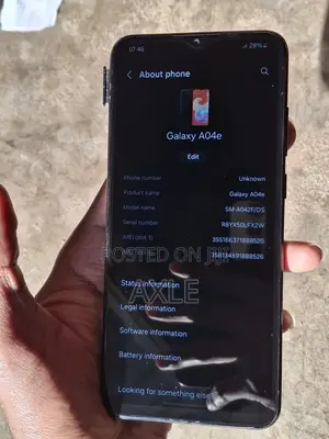 Samsung Galaxy A04e 32 GB Black