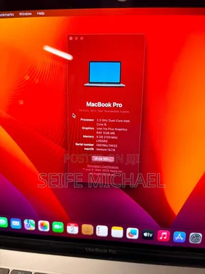 Laptop Apple MacBook Pro 2017 8GB Intel Core i5 SSD 256GB