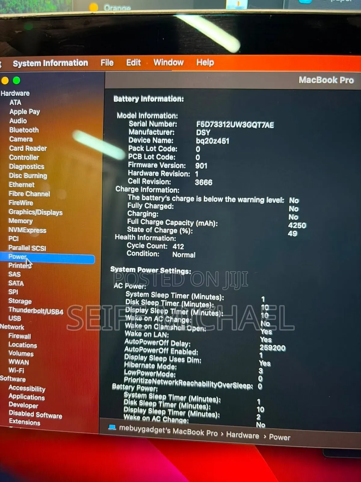 Laptop Apple MacBook Pro 2017 8GB Intel Core i5 SSD 256GB