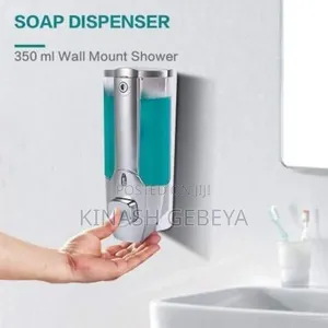 Wall Mounted Liquid Soap and Shampoo Dispenser