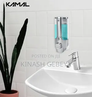 Wall Mounted Liquid Soap and Shampoo Dispenser