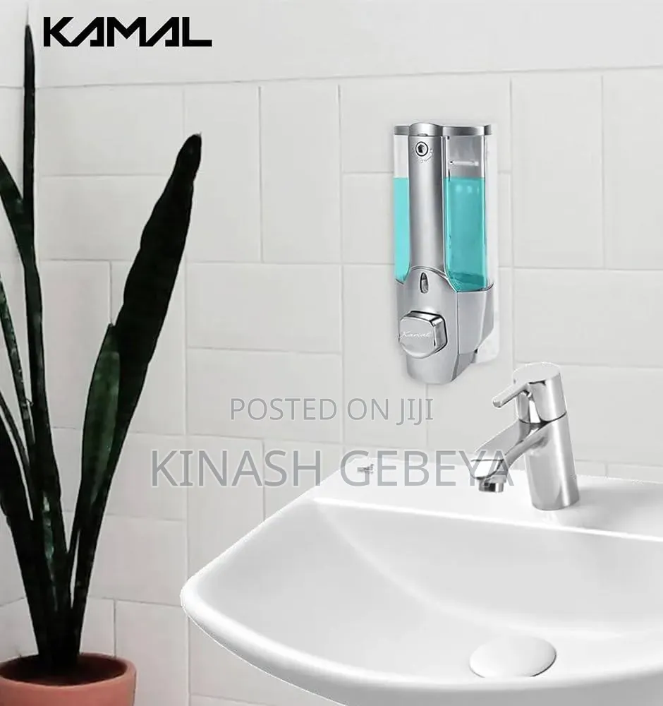 Wall Mounted Liquid Soap and Shampoo Dispenser