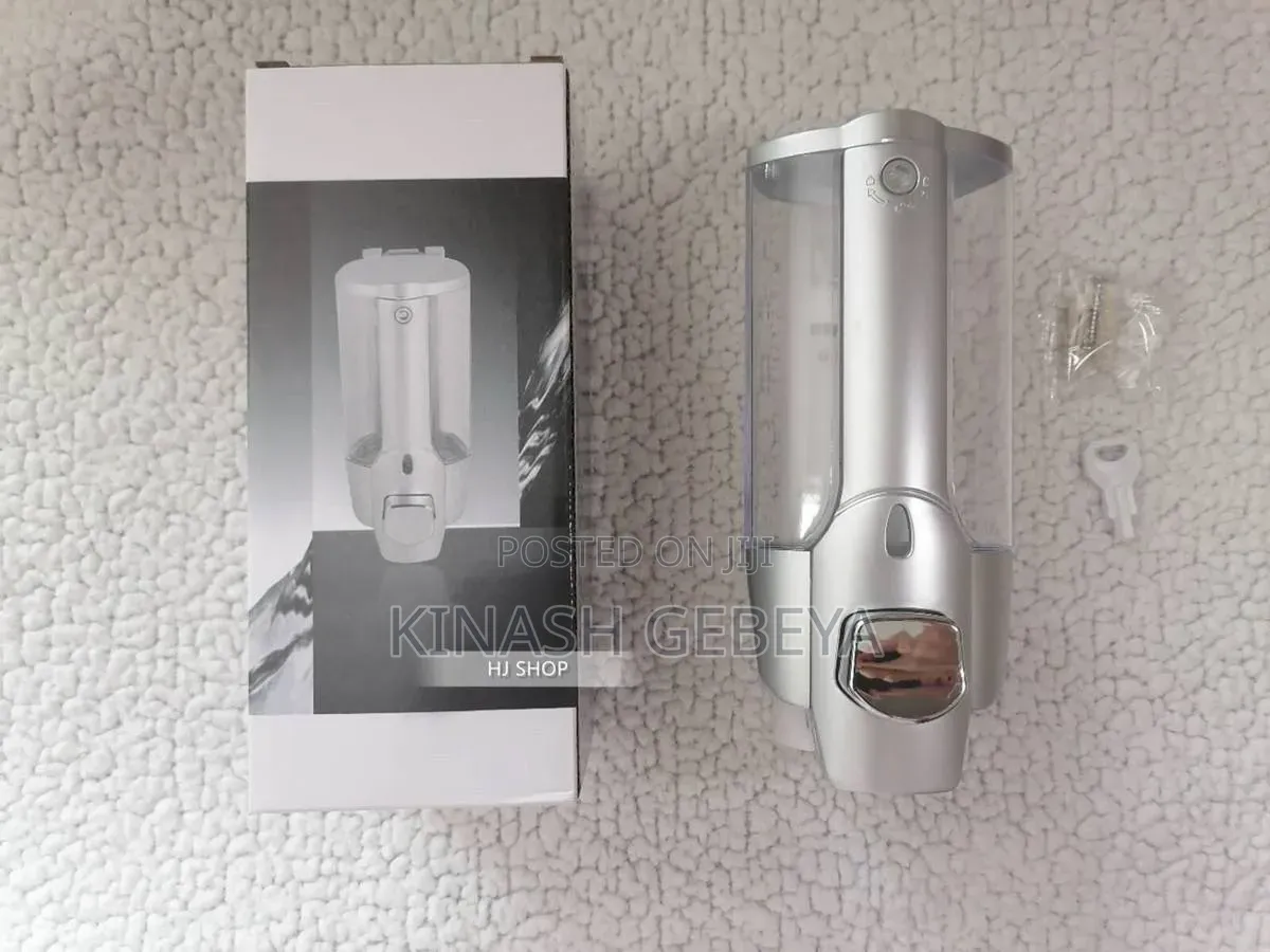 Wall Mounted Liquid Soap and Shampoo Dispenser