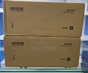 Brand New Epson Projector 
Model : EB-X49  
Technology: 3LCD