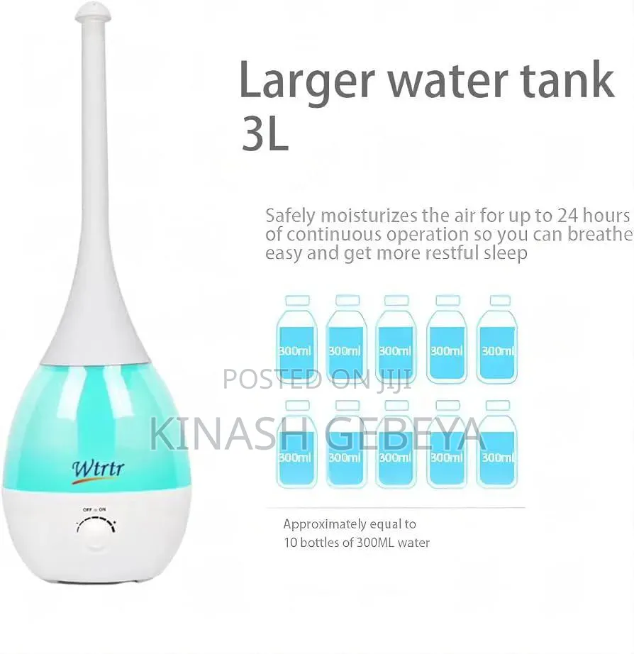 3litre Ultrasonic Cool Mist Humidifier