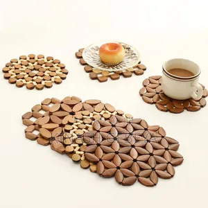 Modern Bamboo Trivet Table Mat