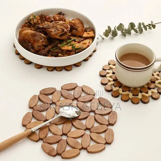 Modern Bamboo Trivet Table Mat