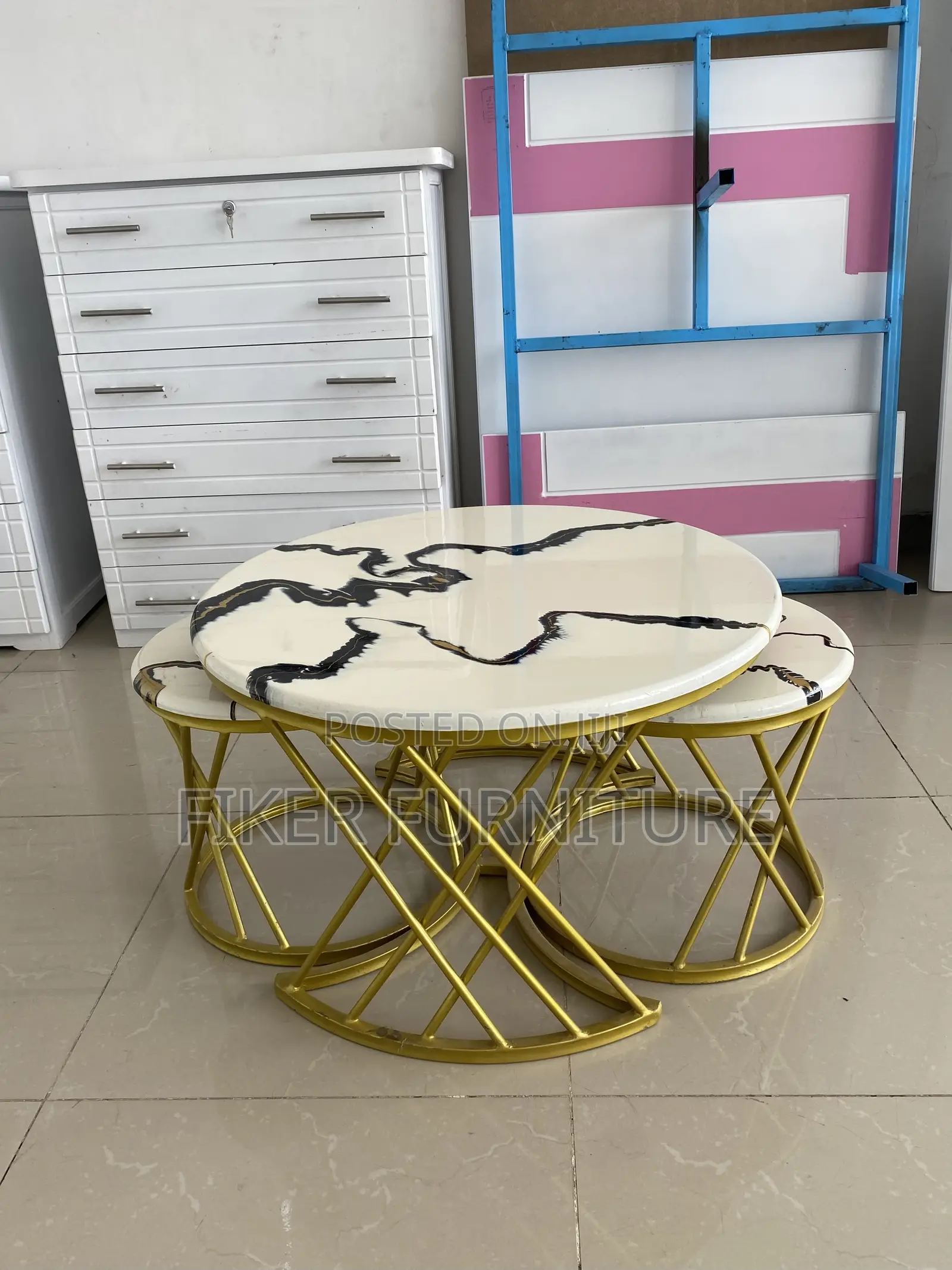 Epoxy Center Table
