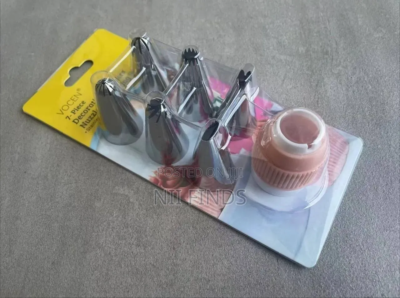 6 PCS Stainless Steel Piping Nozzles