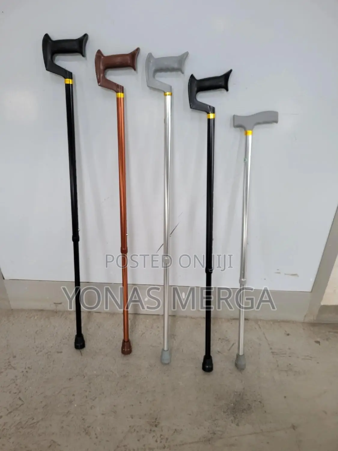 Walking stick哈竹Suitability Check for T Shape Soft Grip Handle Cane
