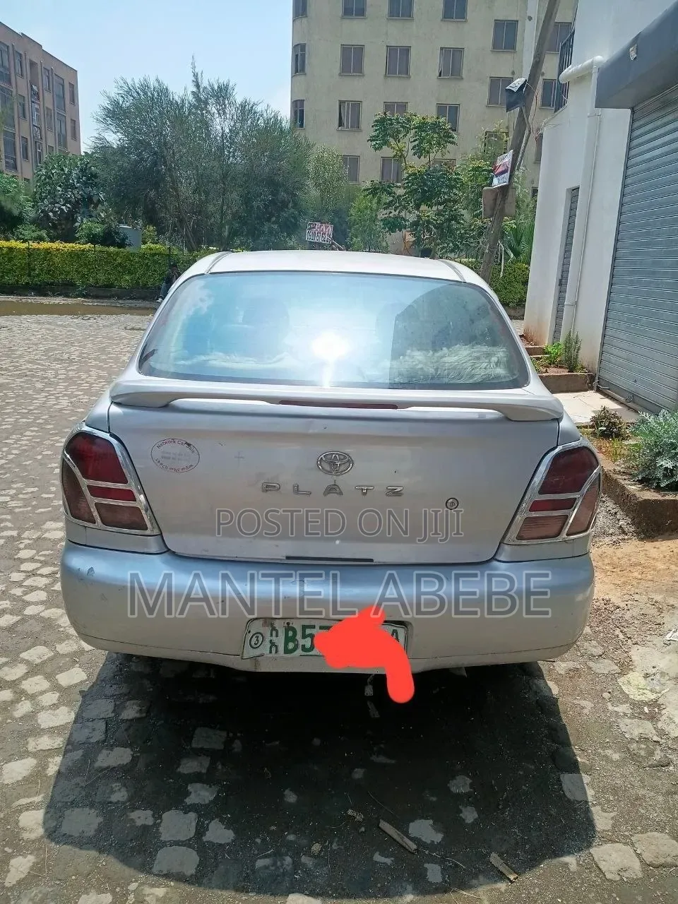 Toyota Platz 2003 Silver