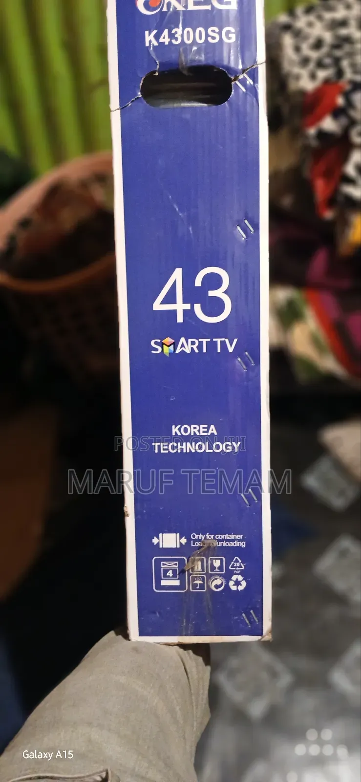 KEG Smart 43 Inch 4K Resolution Android