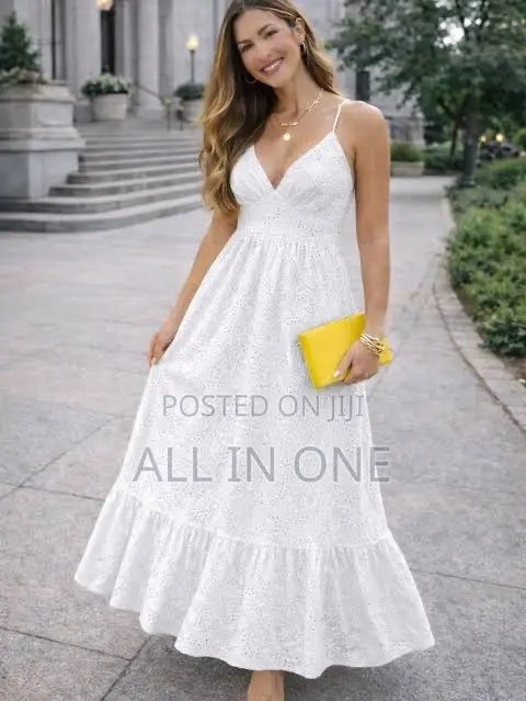 White Sundress Quality Linen