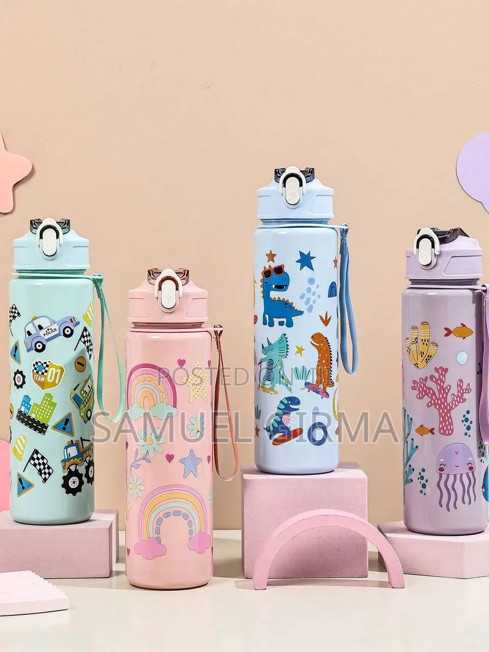 Mk- 0919
Cartoon Themed Colorful Kid’s Water Bottle