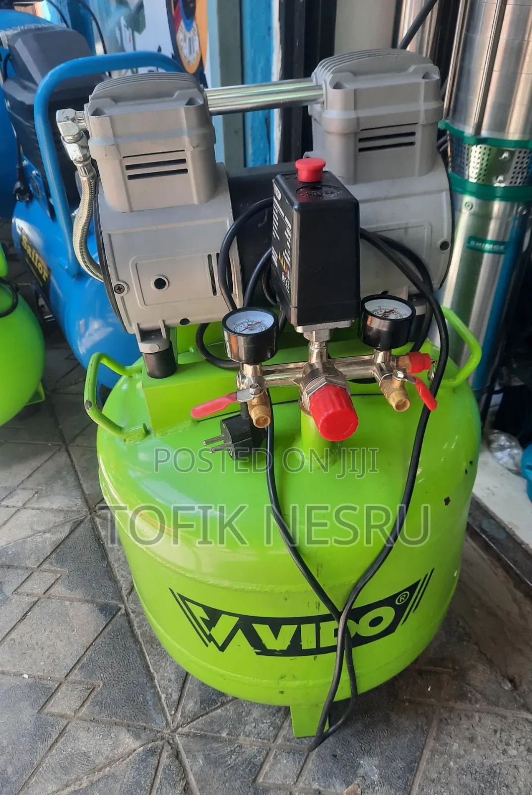 VIDO Oilless Air Compressor 38l