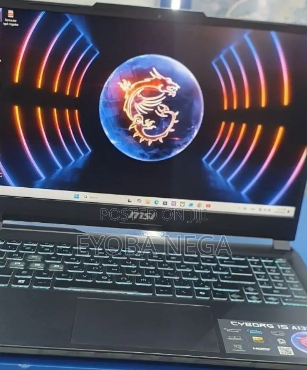 New Laptop MSI Cyborg 15 16GB Intel Core i7 SSD 1T